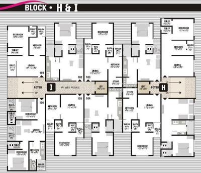 Images for Cluster Plan of Genesis Atri Residency