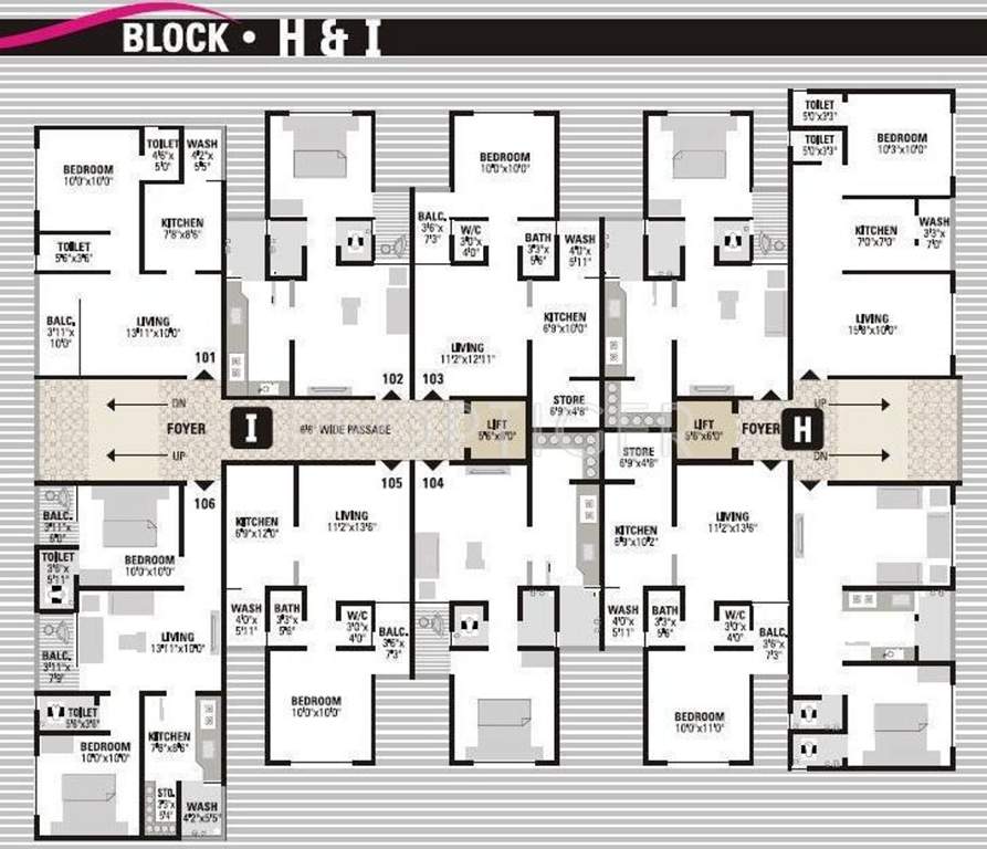 Images for Cluster Plan of Genesis Atri Residency