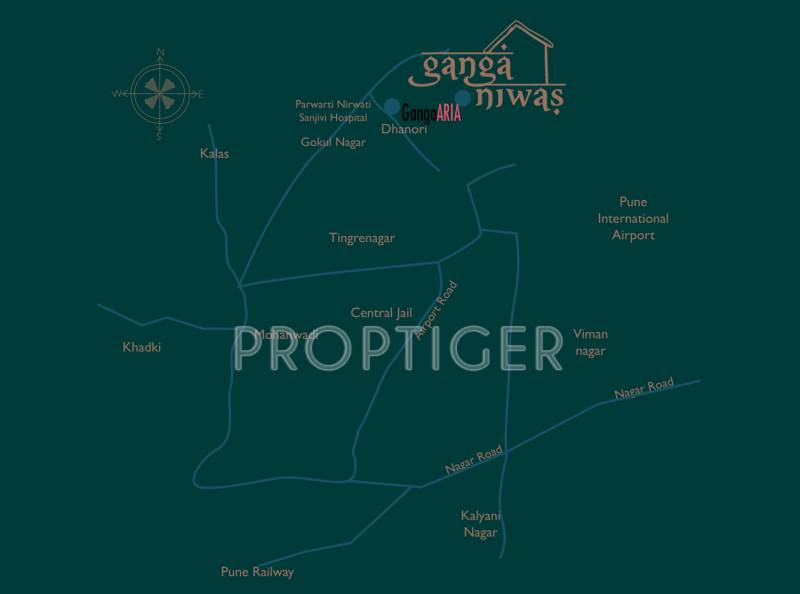  niwas Images for Location Plan of Goel Ganga Niwas
