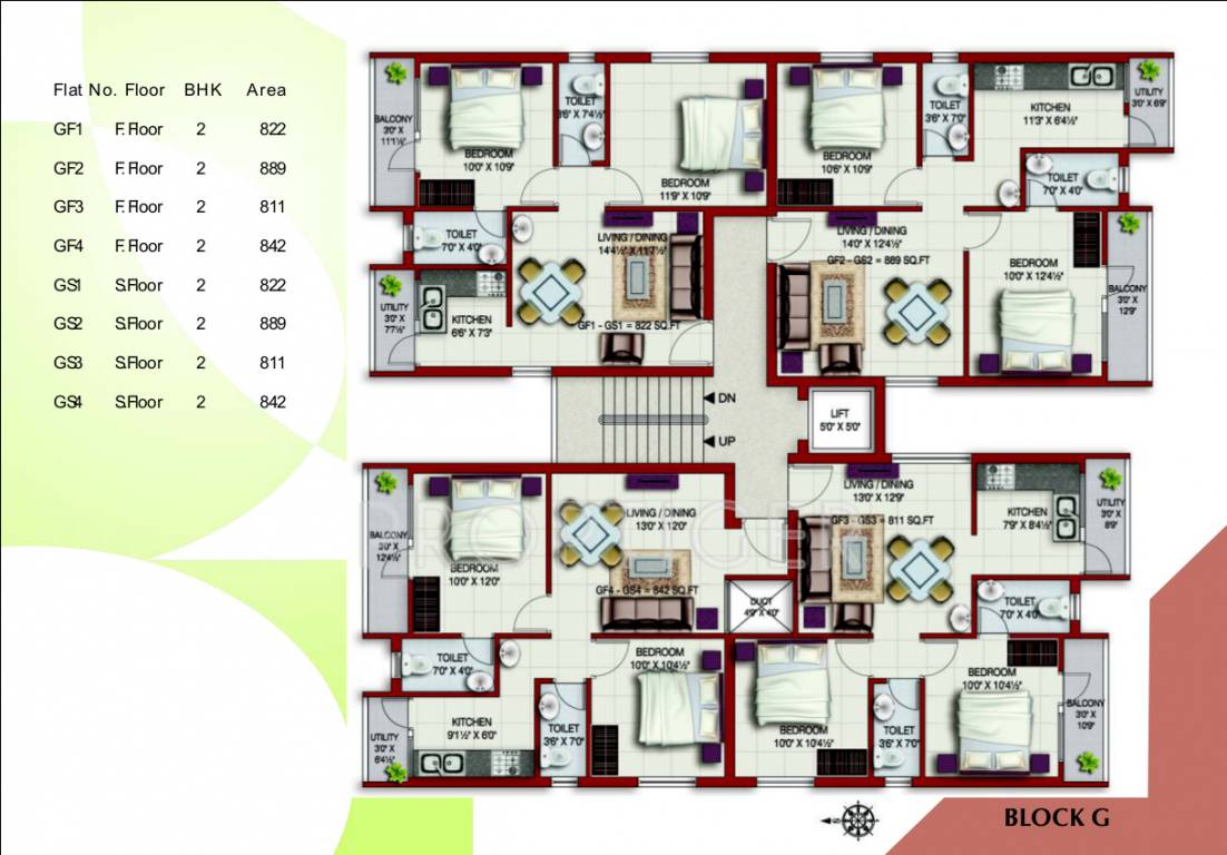 Images for Cluster Plan of Colorhomes Elite Enclave