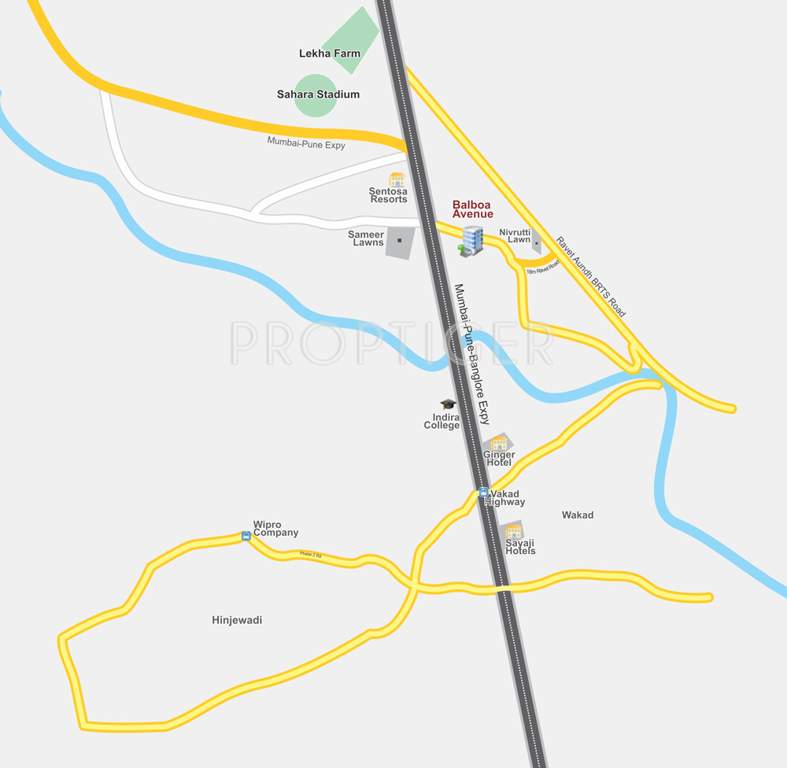 balboa avenue Images for Location Plan of Aarav Balboa Avenue