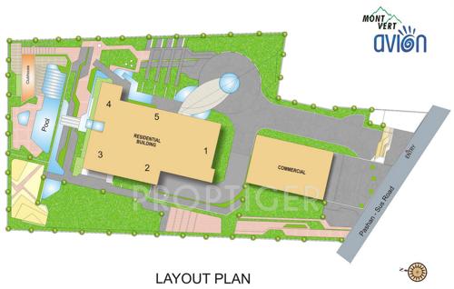  avion Images for Layout Plan of Mont Vert Avion