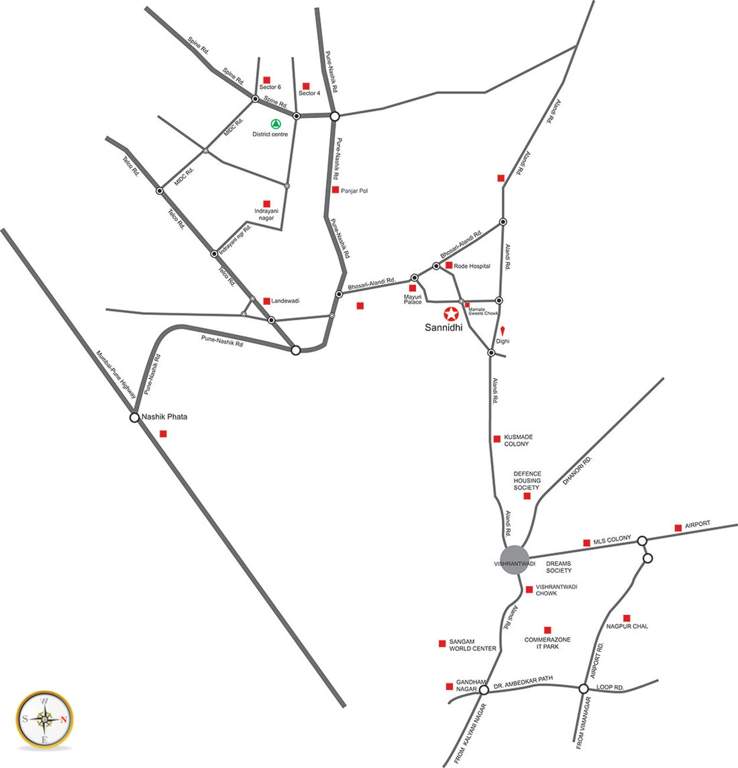 sannidhi Images for Location Plan of Legacy Sannidhi