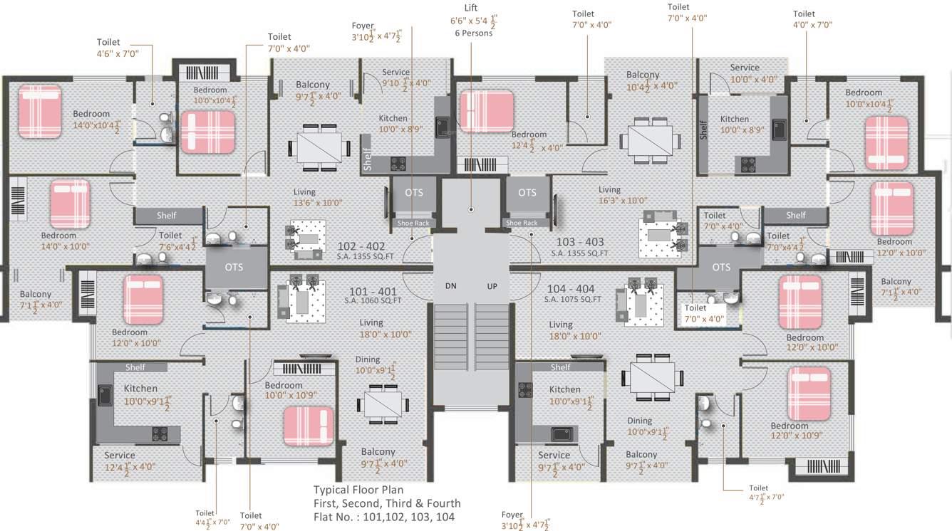pleasanta Images for Cluster Plan of Kamalam Pleasanta
