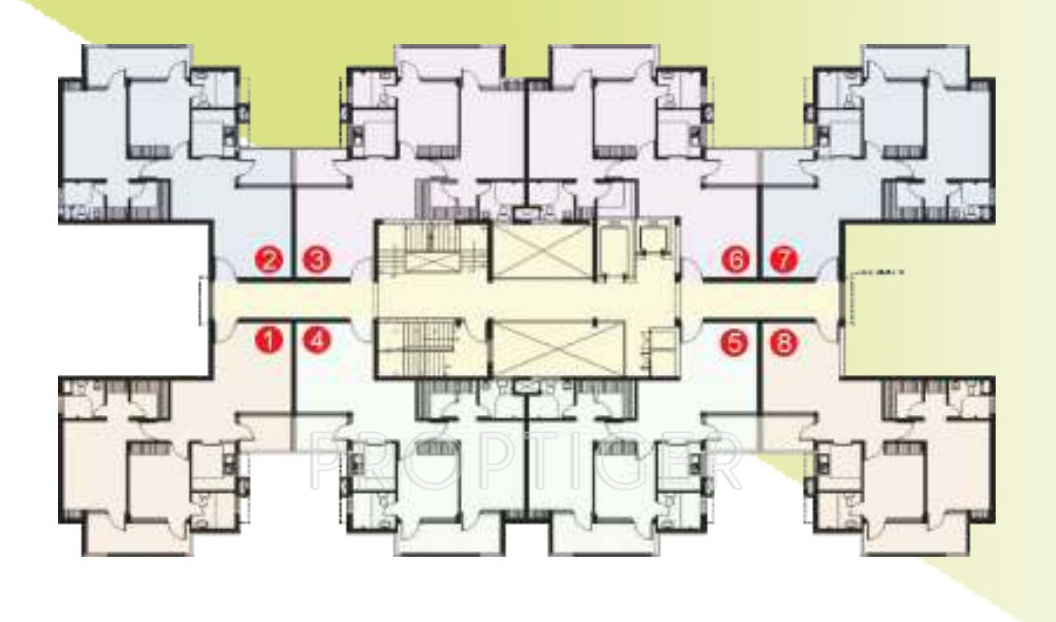 Images for Cluster Plan of Amarnath Panchkula Apartments