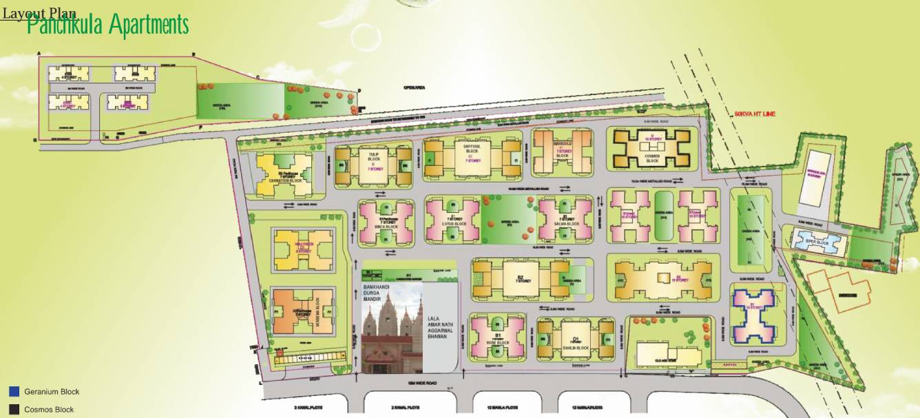 Images for Layout Plan of Amarnath Amravati Enclave