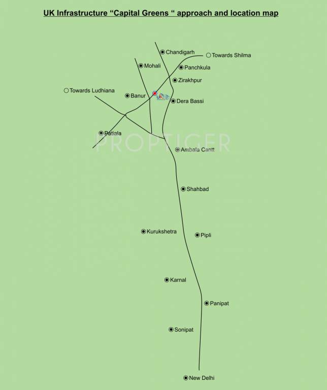 Images for Location Plan of UK Capital Greens