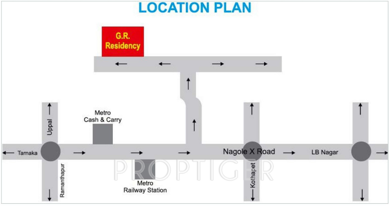 Images for Location Plan of Sai S4 Constructions GR Residency
