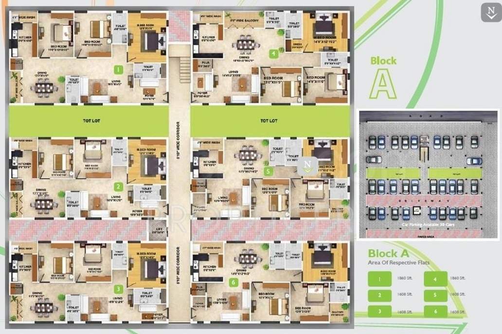 agr castle Images for Cluster Plan of Prakruthi AGR Castle