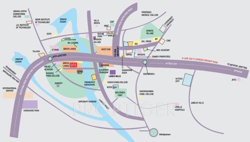  agr-castle Images for Location Plan of Prakruthi AGR Castle
