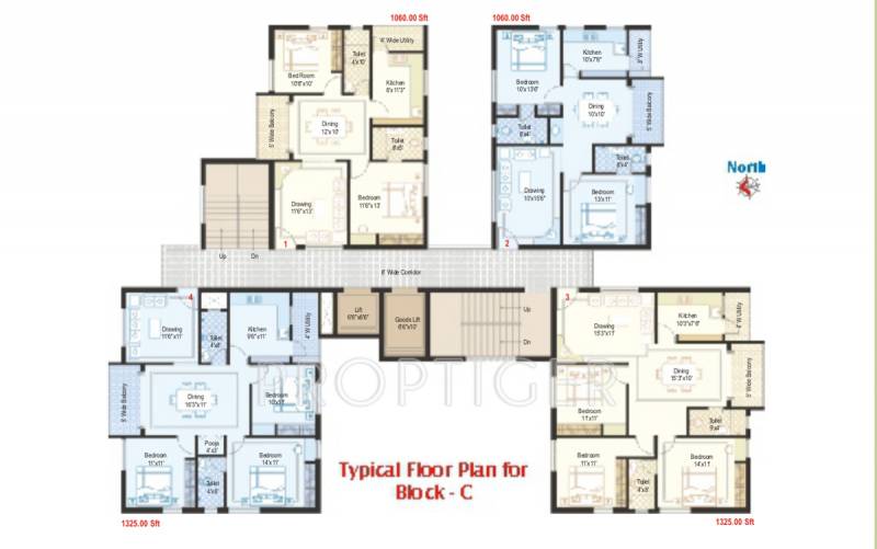 Images for Cluster Plan of Namaha Estates Landmark Towers