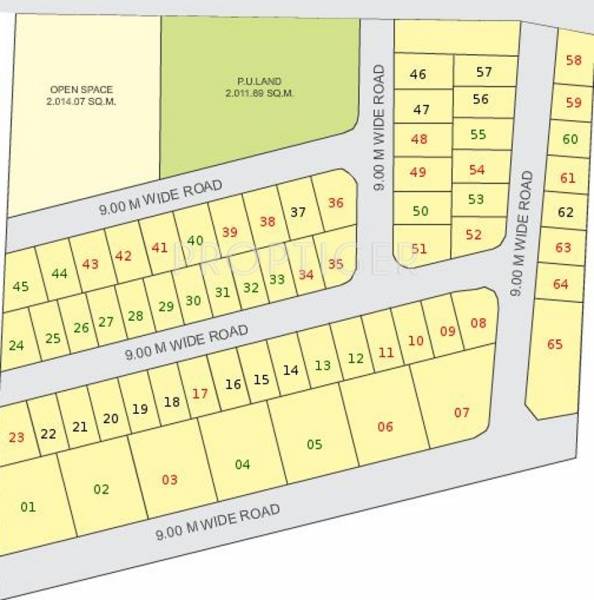 Images for Layout Plan of Pushkar Reverie