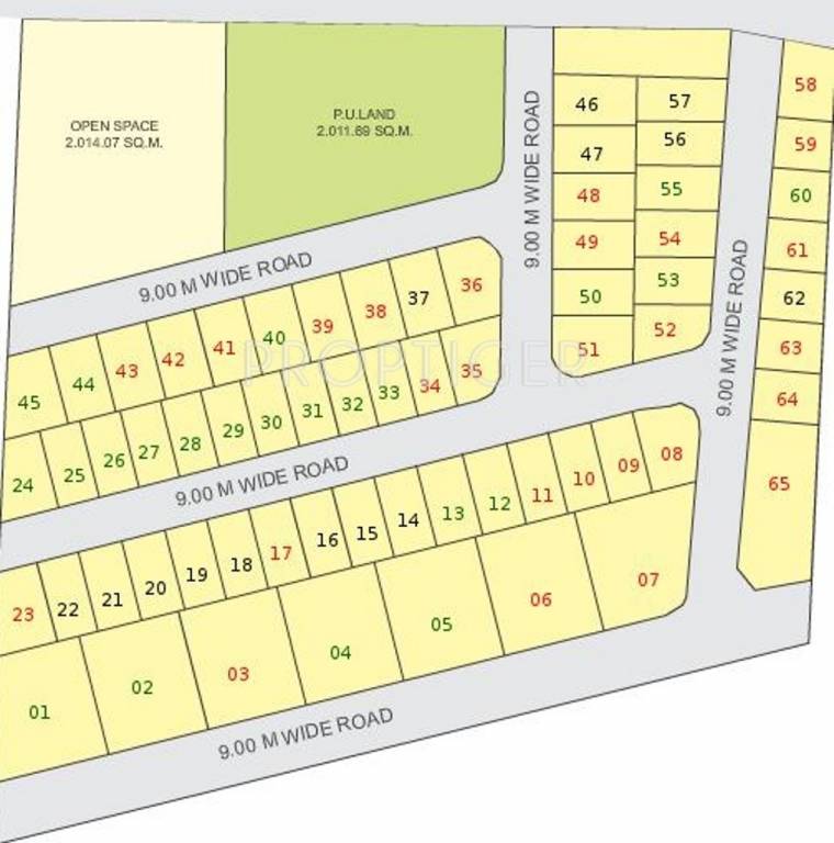 Images for Layout Plan of Pushkar Reverie