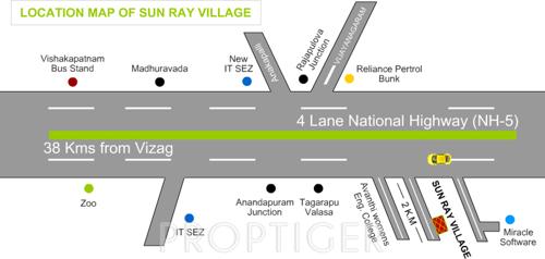  village Images for Location Plan of Sun Village