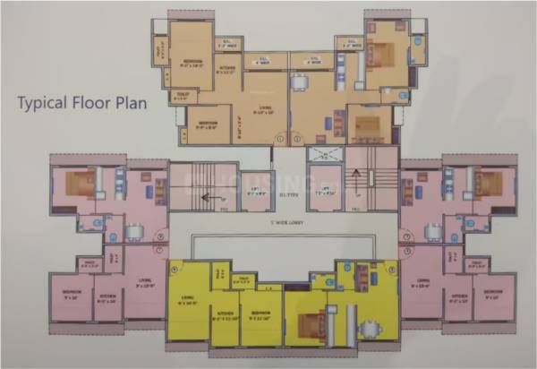  city- Tower 1 Cluster Plan