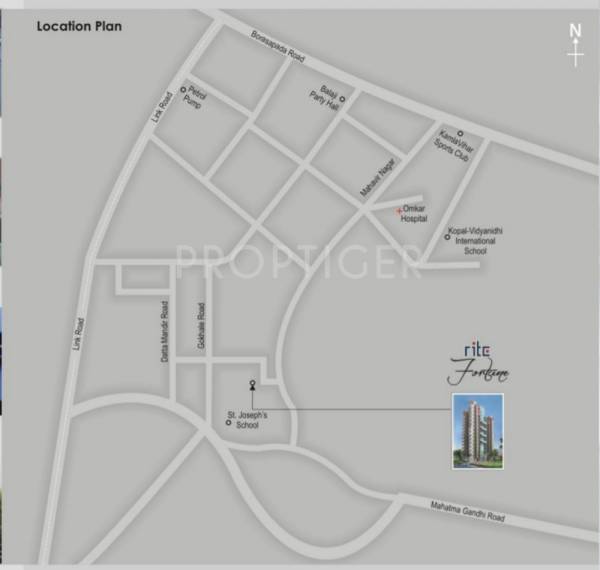 Images for Location Plan of Rite Developers Fortune