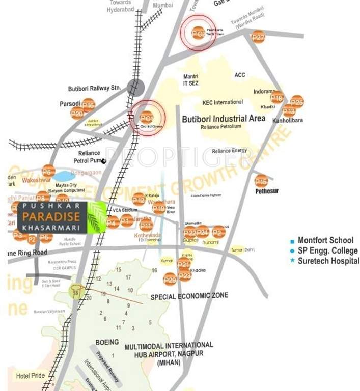 Images for Location Plan of Pushkar Paradise