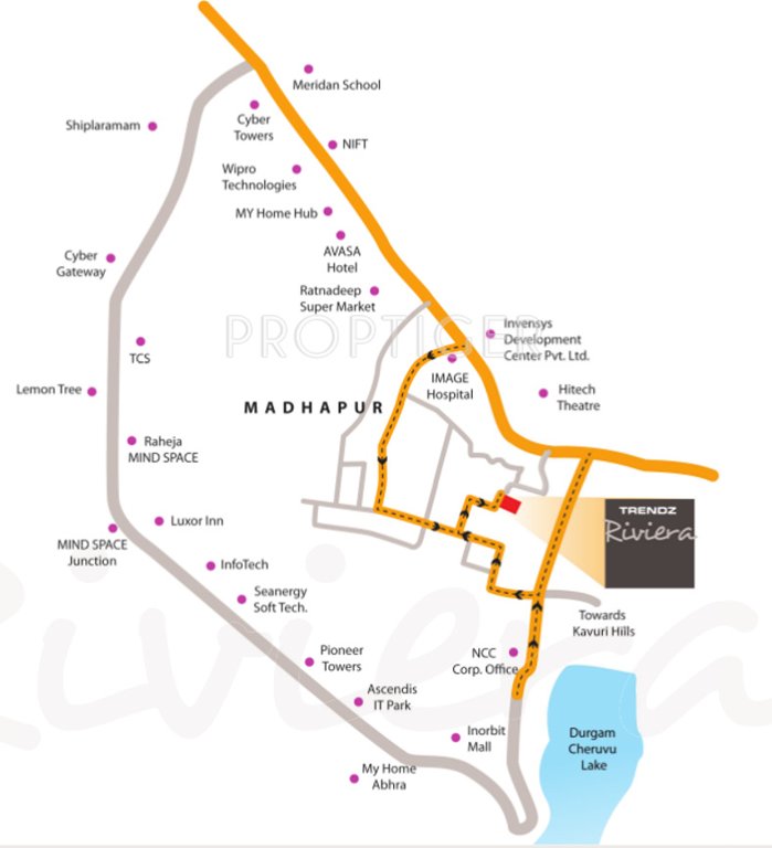 Images for Location Plan of Trendz Developers Riviera