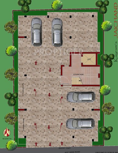 kay-ram-builders jaichand Jaichand Cluster Plan for ground Floor