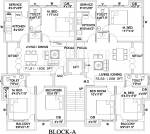 Block A Cluster Plan from 1st to 2nd Floor kay-ram-builders pavazha-kudil Block A Cluster Plan from 1st to 2nd Floor