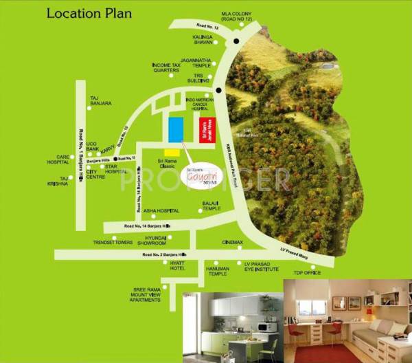 sri-rama-developers gayatri-nivas Location Plan