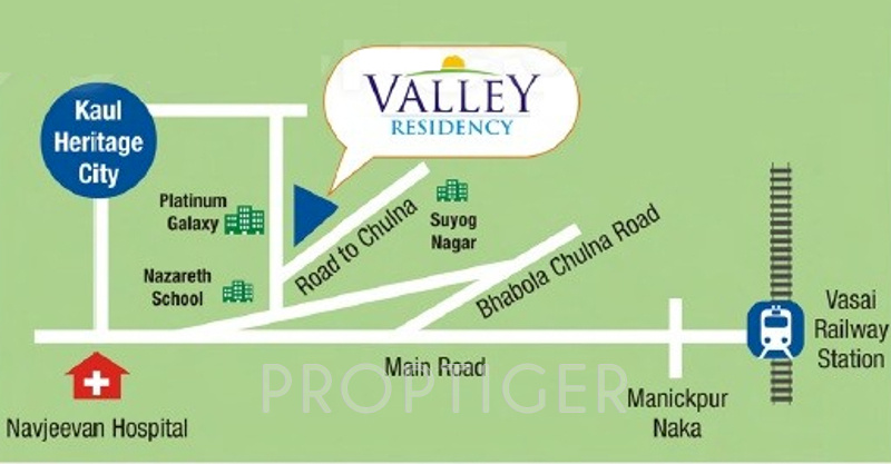 dias and sons builder valley residency Location Plan