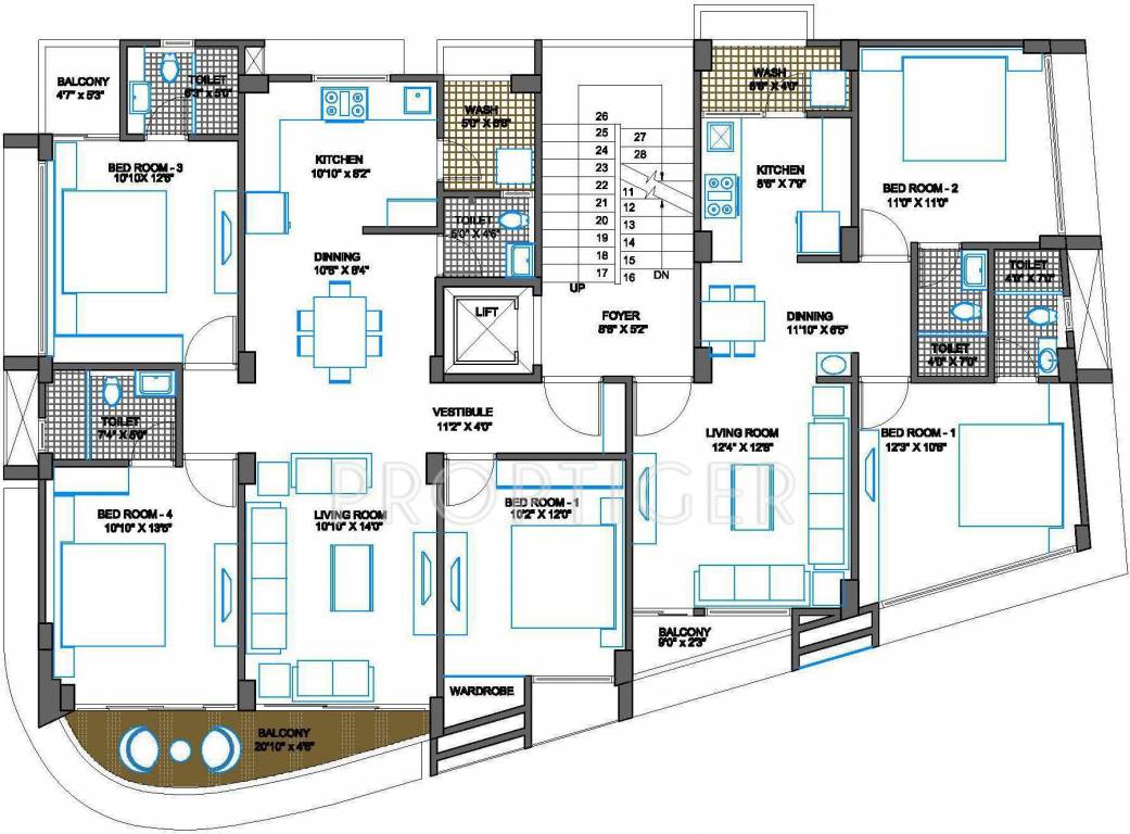 Images for Cluster Plan of Pushti Adenium
