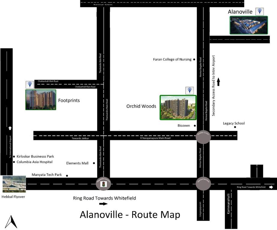 alanoville Images for Location Plan of Goyal Alanoville