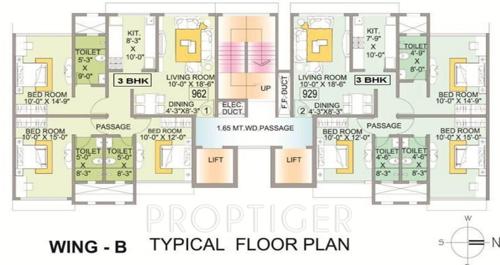 Images for Cluster Plan of Dhanesh Siddharth Nagar Sukhvilla Chs Ltd