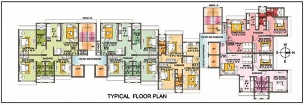 Images for Cluster Plan of Dhanesh Siddharth Nagar Sukhvilla Chs Ltd