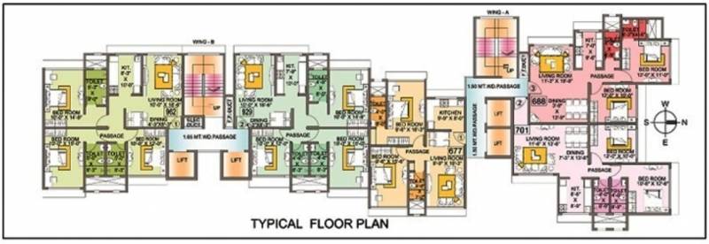 Images for Cluster Plan of Dhanesh Siddharth Nagar Sukhvilla Chs Ltd