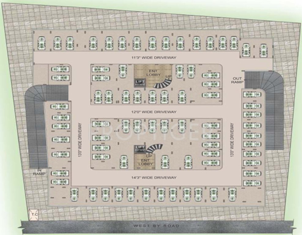 pride Images for Cluster Plan of Purvi Pride