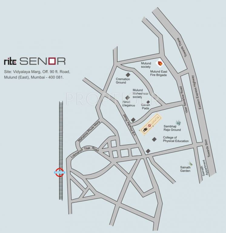 Images for Location Plan of Rite Developers Senor