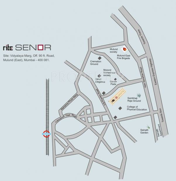 Images for Location Plan of Rite Developers Senor