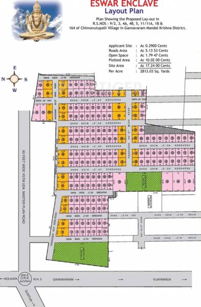 Images for Layout Plan of Aditya Eswar Enclave