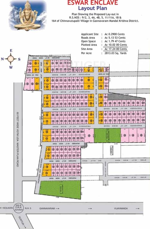 Images for Layout Plan of Aditya Eswar Enclave