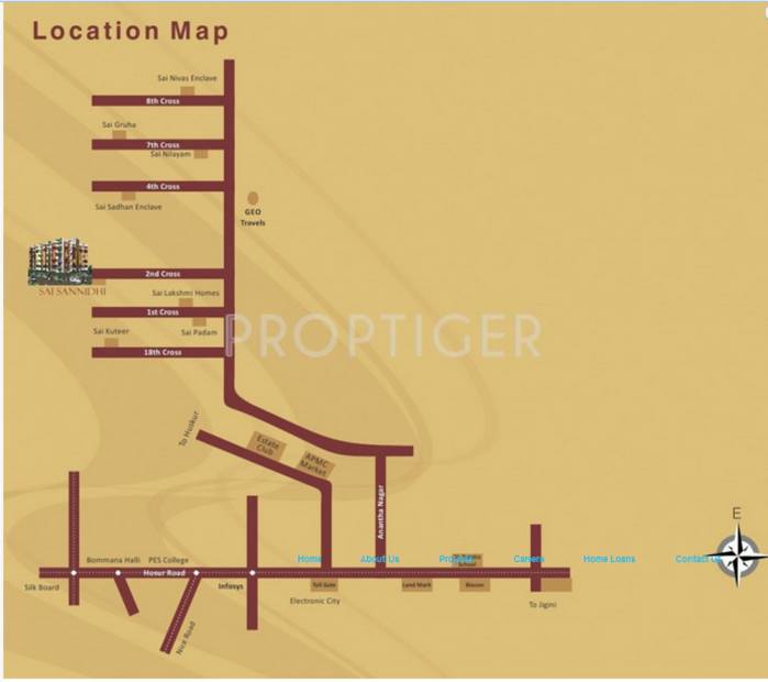 Images for Location Plan of Mahendra Group Sai Sannidi