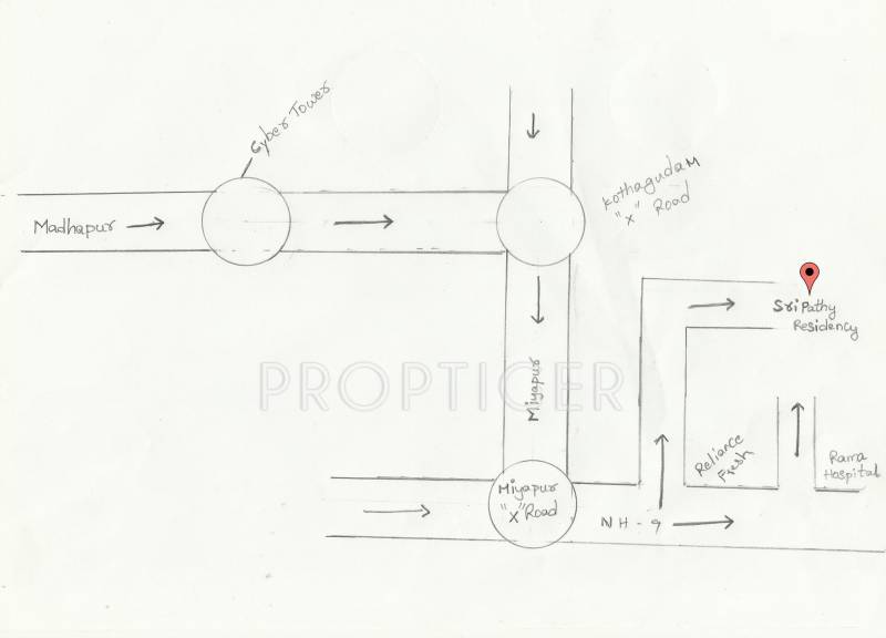 Images for Location Plan of Sri Ram Sripathy Residency