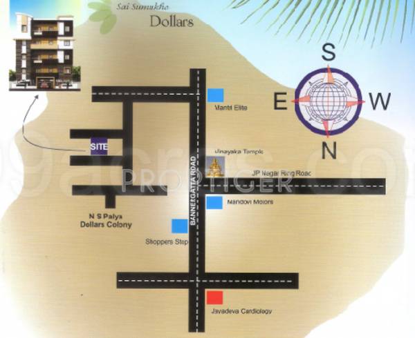 Images for Location Plan of Carp Sai Sumukha Dollars Images for Location Plan of Carp Sai Sumukha Dollars