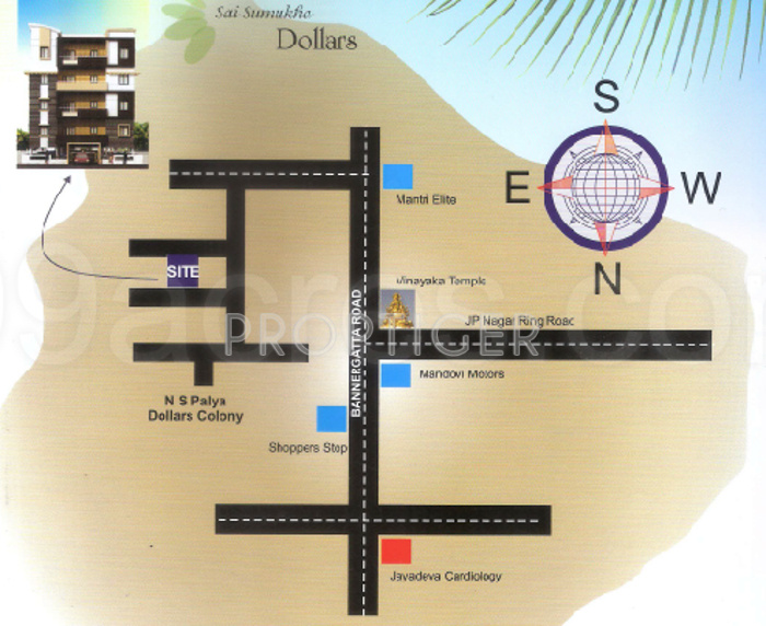 Images for Location Plan of Carp Sai Sumukha Dollars