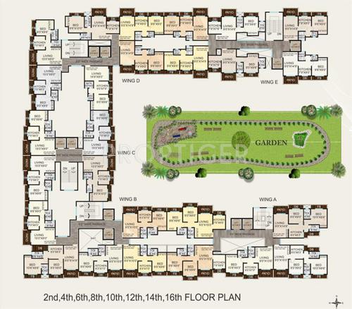  heights Images for Cluster Plan of Maitry Heights