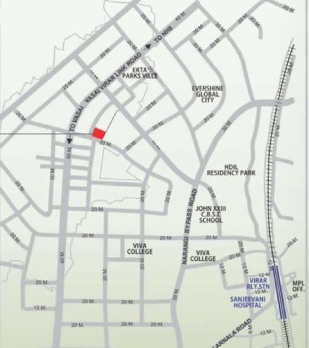  heights Images for Location Plan of Maitry Heights