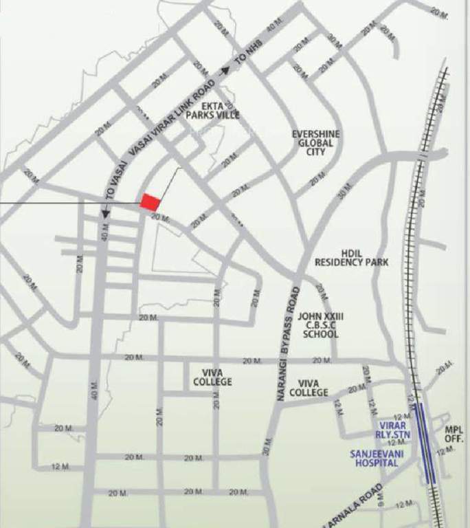  heights Images for Location Plan of Maitry Heights