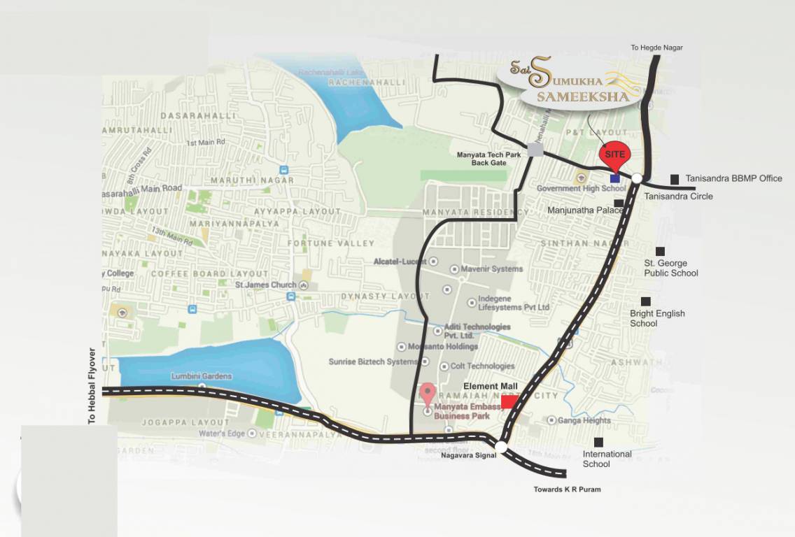  sai sumukha sameeksha Location Plan