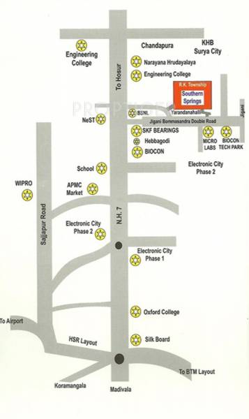 southern-heritage-builders springs Location Plan
