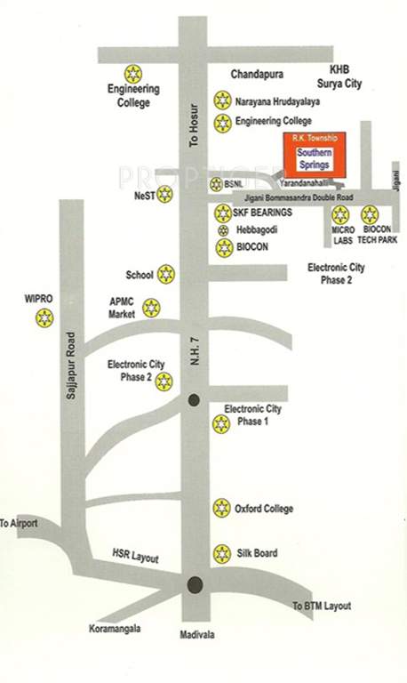 southern heritage builders springs Location Plan