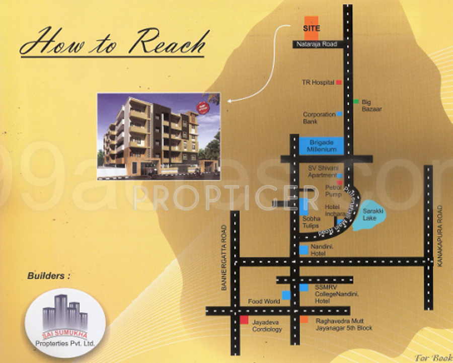  sai sumukha samruddhi Location Plan