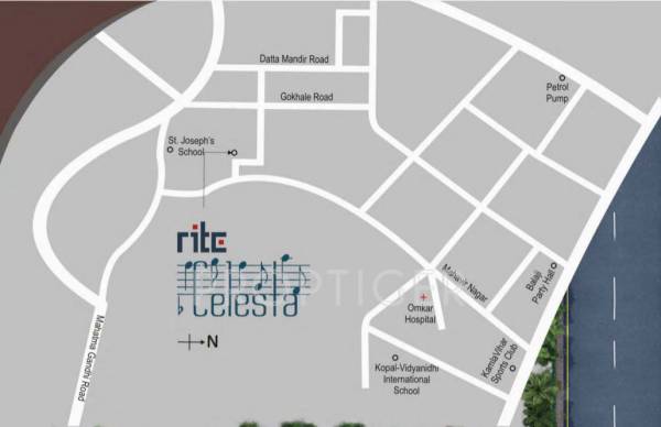 Images for Location Plan of Rite Developers Celesta Images for Location Plan of Rite Developers Celesta