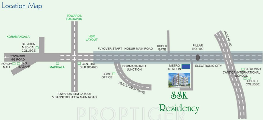  residency Location Plan