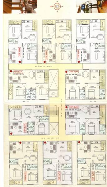 Images for Cluster Plan of K Raheja Sai Sunrise